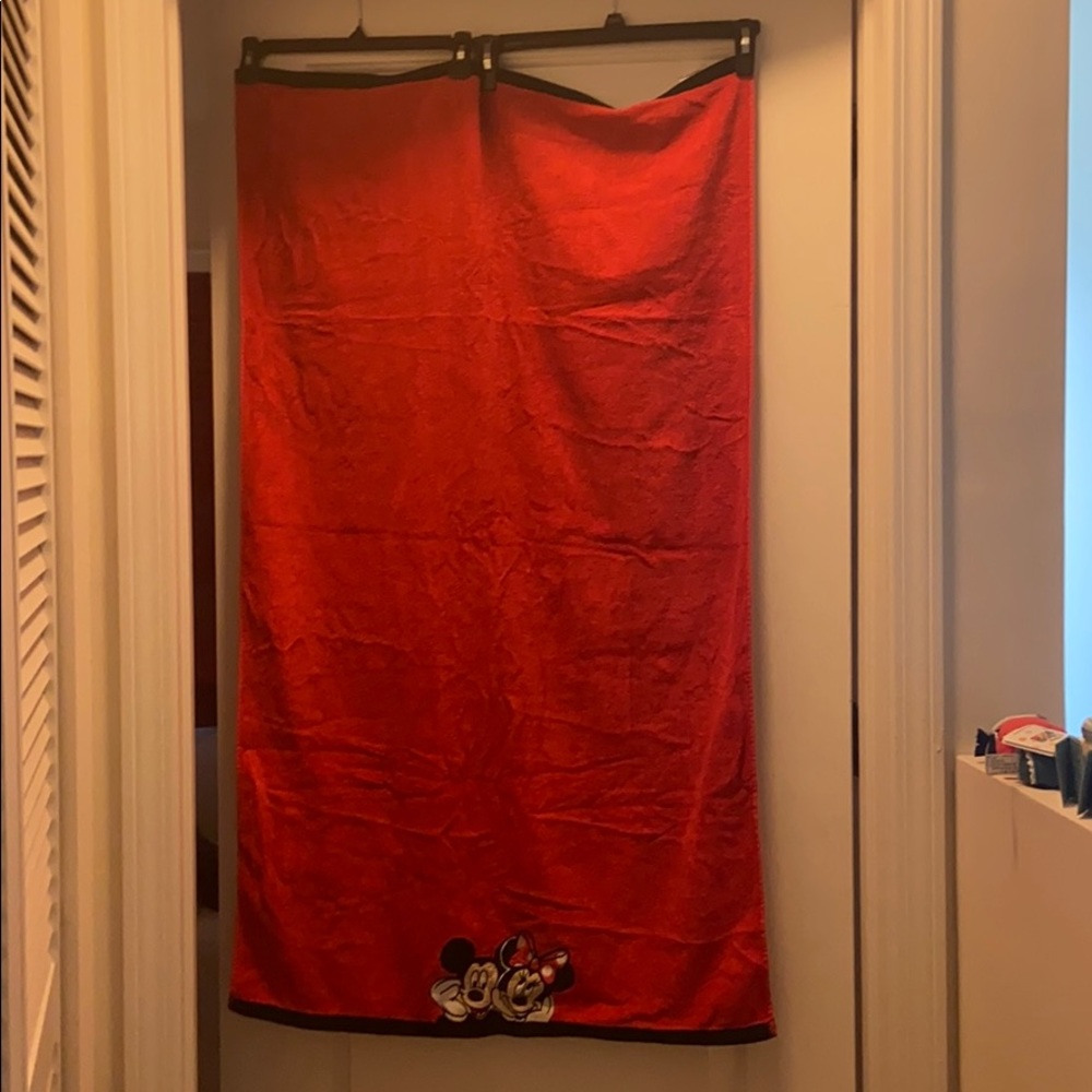 Mickey and Minnie Towel